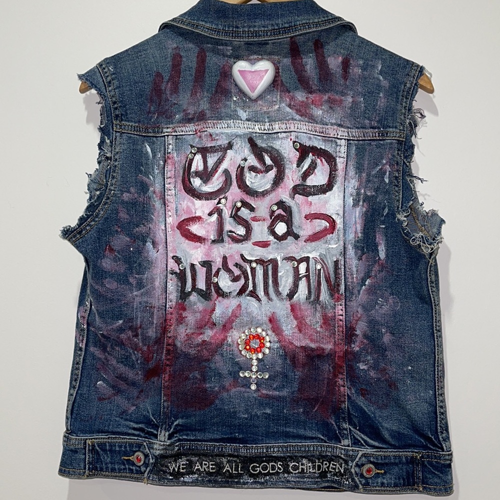 Mossimo Supply Co jean vest exclusively designed